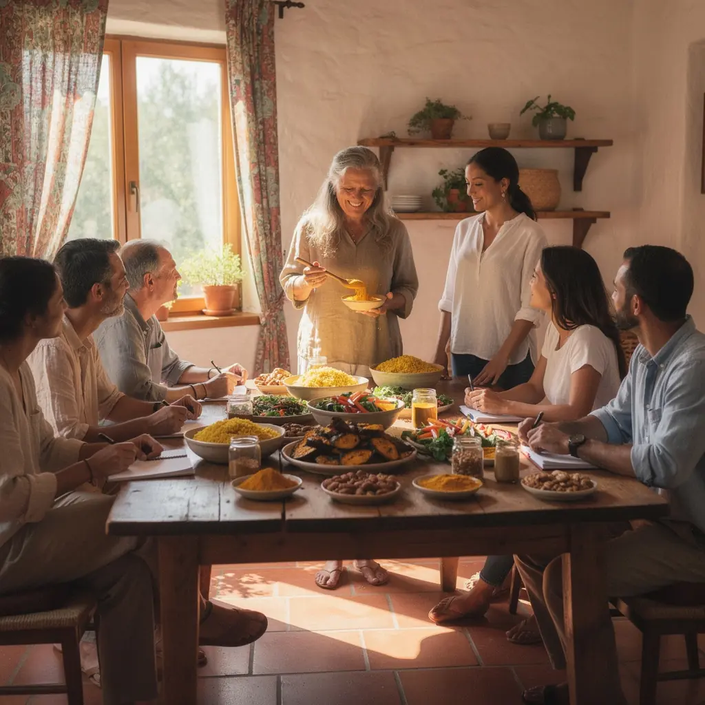 Atividade física em grupo, com pessoas se exercitando e desfrutando da energia do momento.