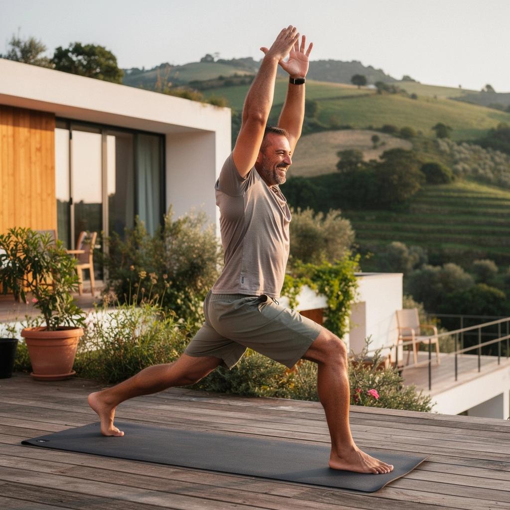 Chá de ervas fumegante servido em uma xícara, simbolizando relaxamento e bem-estar.